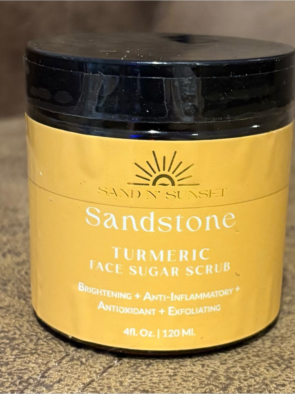 Sandstone Turmeric Facial Sugar Scrub - NEW